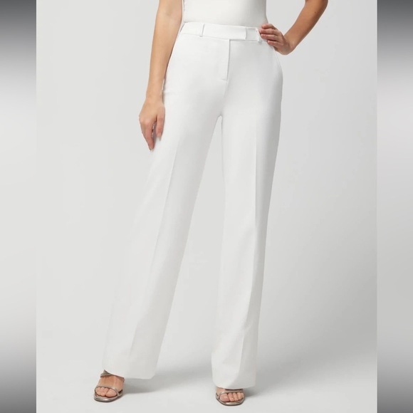 White House Black Market Pants - NWT White House Black Market Luna Wide Leg Trousers White Women’s Size 14 Short
